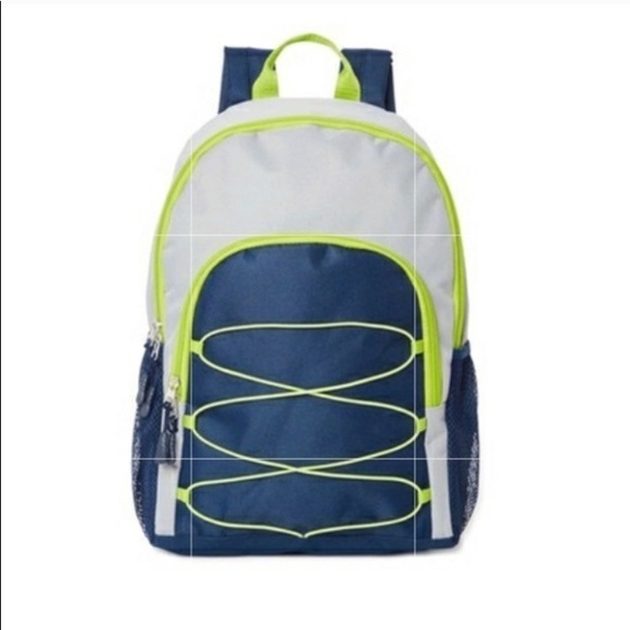 Navy blue back pack - Picture 2 of 2